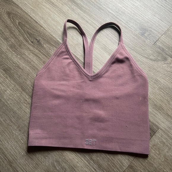 SET ACTIVE Tops - SCULPTFLEX® RIBBED V BRA